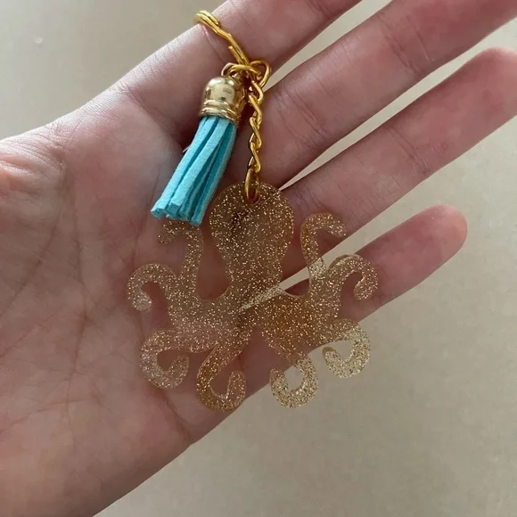 🎉🎉HP🎉🎉 Handmade Octopus Keychain - Picture 2 of 7